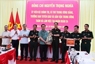Comrade Nguyen Trong Nghia works with Army Corps 34